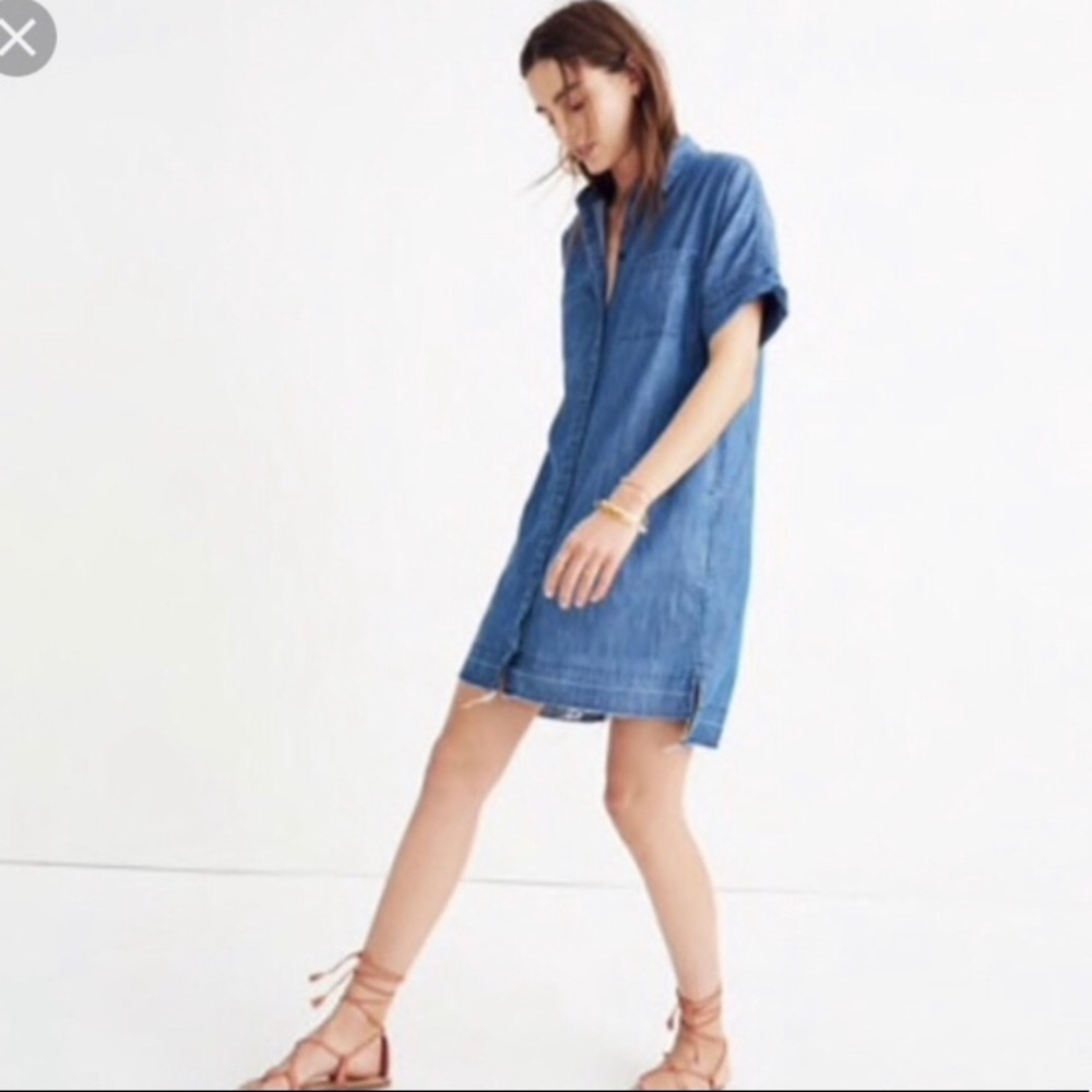 Madewell Denim Courier Dress